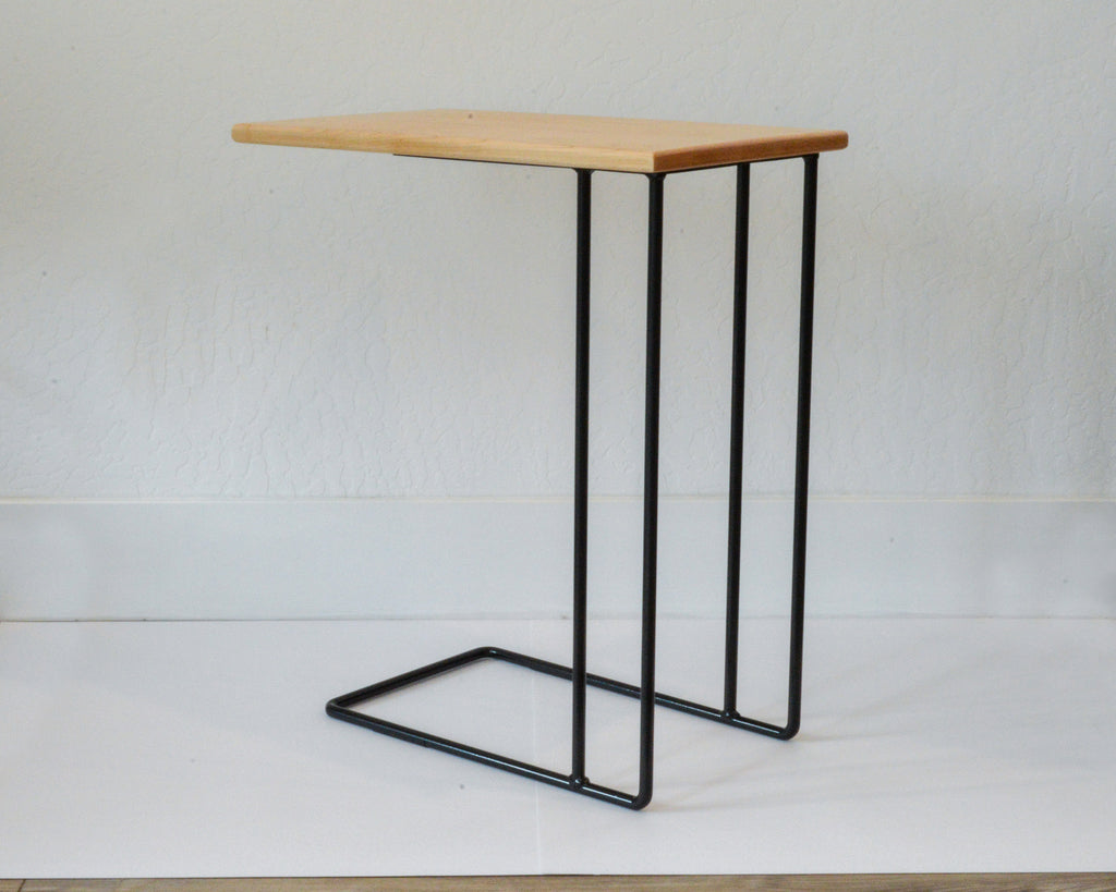 Maple Side Table, Wide Side Top
