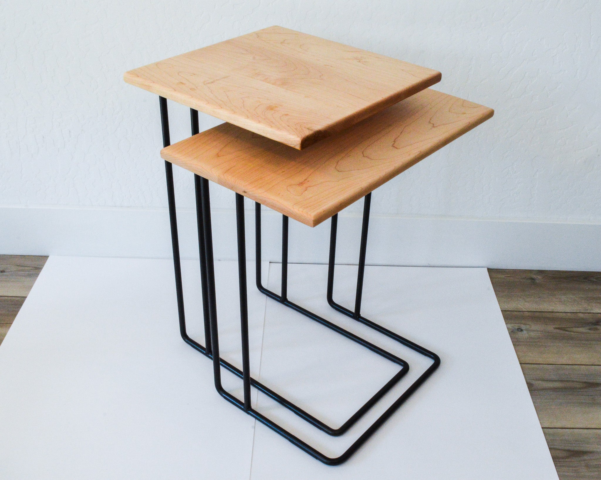 Maple Side Table, Square Top