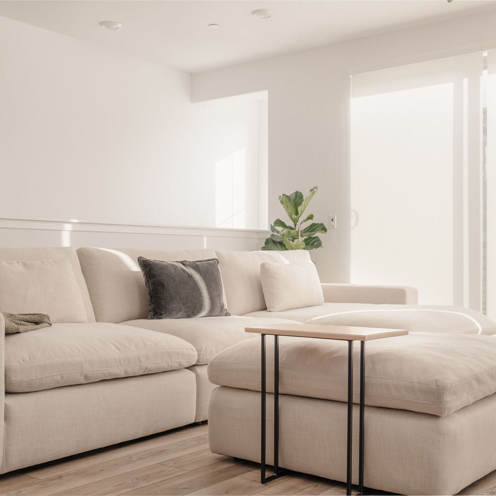 Maple Side Table, Wide Side Top