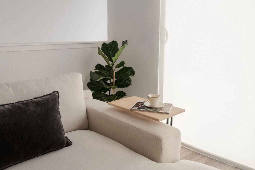 Maple Side Table, Wide Side Top